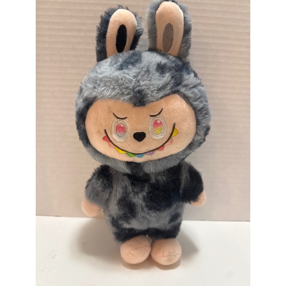 Stray Kids SKZOO Leebit Wolfbit Plush Doll Grey Black Bunny Wolf K-pop Merch